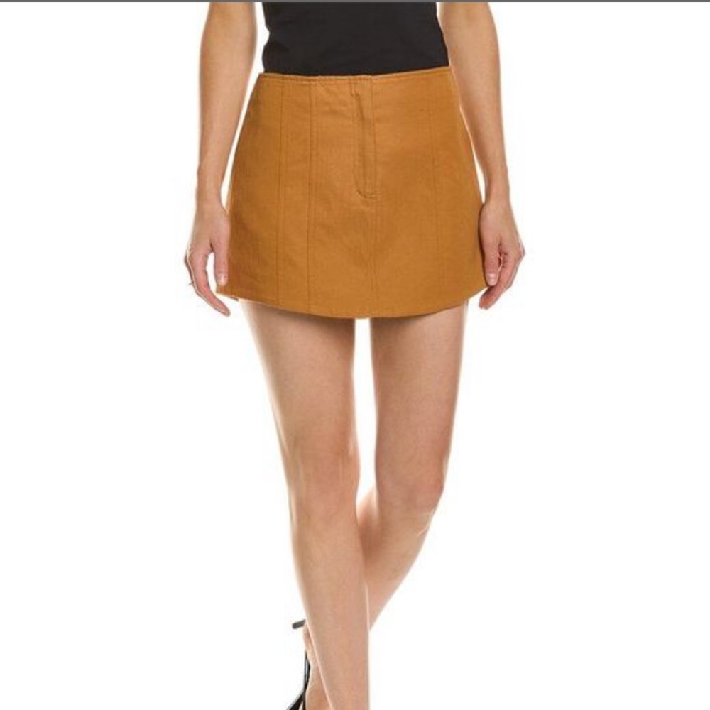 A.L.C. Brown Mini Skirt Size 0